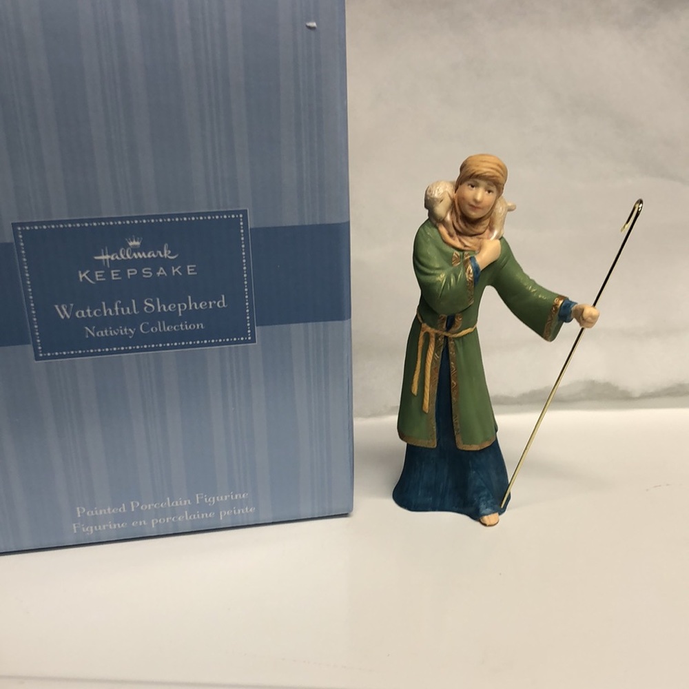 Hallmark Keepsake Watchful Shepard Christmas figurine